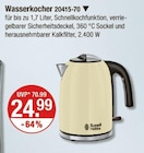 Wasserkocher 20415-70 von Russell Hobbs im aktuellen V-Markt Prospekt für 24,99 €