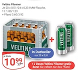 Pilsener Angebote von Veltins bei GLOBUS St. Ingbert für 10,99 €