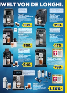 Kaffee im aktuellen EURONICS Prospekt (Ratingen) Kaffee im EURONICS Prospekt "GENAU RICHTIG FÜR BESTEN KAFFEEGENUSS VON DeLONGHI" mit 4 Seiten (Ratingen)