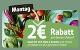 REWE - 2€ Rabatt Angebot im Prospekt 2€ Rabatt bei REWE im Prospekt "" für