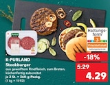 Aktuelles Steakburger Angebot bei Kaufland in Mainz ab 4,29 €
