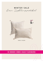 Aktueller Kibek Prospekt mit Kissen, "WINTER SALE", Seite 8