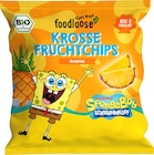 Kindersnack SpongeBob Fruchtchips Ananas ab 3 Jahren Angebote von foodloose bei dm-drogerie markt Göttingen für 1,95 €