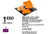 Mimolette extra vieille affinage 18 mois minimum à Monoprix dans Asnières-sur-Seine