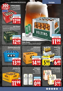 Krombacher im EDEKA Prospekt "Aktuelle Angebote" mit 24 Seiten (Osnabrück)