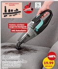 Akku-Handstaubsauger Angebote von cleanmaxx bei Penny Dessau-Roßlau für 19,99 €