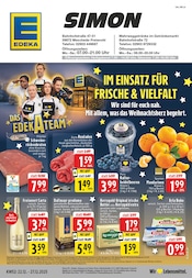 Aktueller EDEKA Supermarkt Prospekt in Eslohe und Umgebung, "Aktuelle Angebote" mit 26 Seiten, 22.12.2025 - 27.12.2025