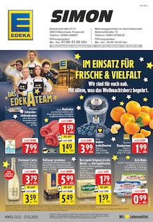 EDEKA Prospekt Aktuelle Angebote mit  Seiten in Eslohe (Sauerland) und Umgebung