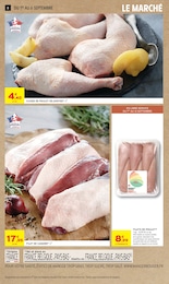 Prix et réduction Viande de canard dans le prospectus Intermarché Super en cours Offre Viande de canard dans le catalogue Intermarché Super du moment à la page 8