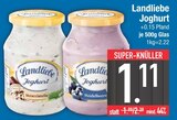 Joghurt im EDEKA Prospekt Joghurt von Landliebe im aktuellen EDEKA Prospekt für 1,11 €