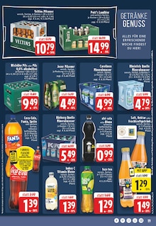Bier im aktuellen E center Prospekt (Krefeld) Bier im E center Prospekt "Aktuelle Angebote" mit 24 Seiten (Krefeld)