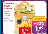 Pasta Rustica Angebote von Steinhaus bei Netto Marken-Discount Solingen für 1,69 €