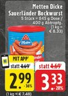 Dicke Sauerländer Bockwurst bei E center im Warstein Prospekt für 2,99 €