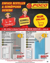 POCO Prospekt für Werdau mit 6 Seiten POCO Prospekt für Werdau: "EINFACH BESTELLEN & SCHNÄPPCHEN SICHERN!", 6 Seiten, 16.05.2022 - 26.05.2022