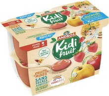 Vival Toulouse - Kidifruit fruits mixés sans sucres ajoutés pomme/fraise Promo Kidifruit fruits mixés sans sucres ajoutés pomme/fraise dans le catalogue Vival "Vival 20 ans" à Toulouse