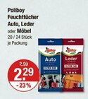 Feuchttücher im V-Markt Prospekt Feuchttücher Auto, Leder oder Möbel von Poliboy im aktuellen V-Markt Prospekt für 2,29 €