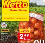 Zwiebeln im Netto Marken-Discount Prospekt Zwiebeln von im aktuellen Netto Marken-Discount Prospekt für 2,49 €