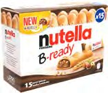 Nutella b-ready - Carrefour à Aix-en-Provence Nutella b-ready en promo chez Carrefour Aix-en-Provence à 5,98 €
