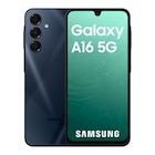 Smartphone Galaxy A16 5G 128Go - SAMSUNG - Carrefour à Les Mureaux Smartphone Galaxy A16 5G 128Go - SAMSUNG en promo chez Carrefour Les Mureaux à 249,99 €