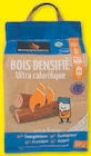 Sac de 8 bûches de bois densifié en promo chez Super U Tours à 5,99 €
