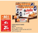 B-ready Biscuits Fourrés - Nutella en promo chez Netto Antony à 2,03 €