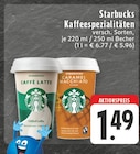 Caffè Latte oder Caramel Macchiato Angebote von Starbucks bei E center Duisburg für 1,49 €