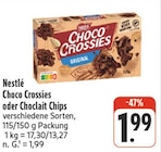 nah und gut - Choco Crossies Angebot im Prospekt Choco Crossies bei nah und gut im Prospekt "" für 1,99 €