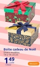 Boîte cadeau de Noël à 1,49 € dans le catalogue Action