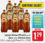 Trinkgut Bad Kreuznach - Eistee Pfirsich Angebot im Prospekt Eistee Pfirsich bei Trinkgut im Bad Kreuznach Prospekt für 1,29 €