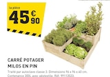 Promo Carré potager milos en pin à 45,90 € dans le catalogue Tout Faire à Vigneulles-lès-Hattonchâtel