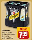 Schweppes im Angebot bei REWE in Leinfelden-Echterdingen Schweppes Angebote von Schweppes bei REWE Leinfelden-Echterdingen für 7,99 €