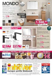 Waschtischarmatur Angebot im aktuellen Möbel Inhofer Prospekt auf Seite 24