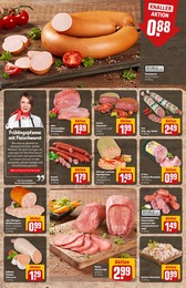 Fleischsalat Angebot im aktuellen REWE Prospekt auf Seite 14