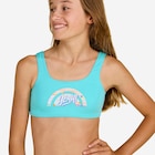 Bikini-Oberteil Mädchen Bustier - Lana 500 türkis Angebote bei Decathlon Lörrach für 2,99 €