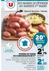 Pomme de terre de consommation - U en promo chez U Express Garges-lès-Gonesse à 2,23 €