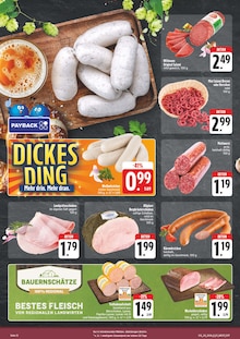 Weißwurst im aktuellen E center Prospekt (Erlangen) Weißwurst im E center Prospekt "Wir lieben Lebensmittel!" mit 30 Seiten (Erlangen)