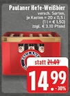 E center Kleve - Hefe-Weißbier Angebot im Prospekt Hefe-Weißbier bei E center im Kleve Prospekt für 14,99 €