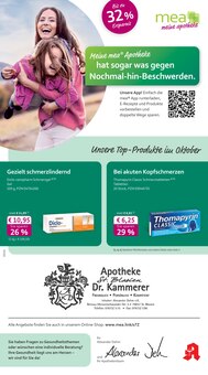 Aktueller mea - meine apotheke Prospekt "Unsere Oktober-Angebote" für Sankt Blasien Aktueller mea - meine apotheke Prospekt für Sankt Blasien mit Seiten
