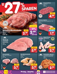 Schnitzel Angebot im aktuellen Netto Marken-Discount Prospekt auf Seite 10