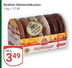 Oblatenlebkuchen Angebote von Wicklein bei GLOBUS Kempen für 3,49 €