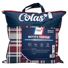 Oreiller imprimée "Tartan" Colas Normand - COLAS NORMAND en promo à 13,93 € chez Carrefour Oreiller imprimée "Tartan" Colas Normand - COLAS NORMAND dans le catalogue Carrefour