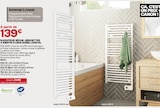 Gedimat Bouresse - Promo Radiateur sèche-serviettes à inertie fluide Goreli digital Promo Radiateur sèche-serviettes à inertie fluide Goreli digital à 139,00 € dans le catalogue Gedimat à Bouresse