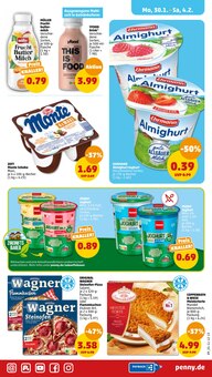 Brotaufstrich Angebot im Penny-Markt Prospekt, gültig von 30.01.2023 bis 05.02.2023 Brotaufstrich Angebot im aktuellen Penny-Markt Prospekt auf Seite 9
