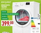Wärmepumpen-Trockner im Angebot bei Marktkauf in Kerpen Wärmepumpen-Trockner Angebote von Exquisit bei Marktkauf Kerpen für 399,00 €