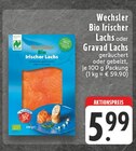 Bio Irischer Lachs oder Gravad Lachs Angebote von Wechsler bei E center Castrop-Rauxel für 5,99 €