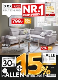 Aktueller XXXLutz Möbelhäuser Prospekt, "NR. 1 BEIM PREIS", mit Angeboten der Woche, gültig von 08.04.2024 bis 08.04.2024