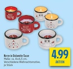 Aktuelles Kerze in Dolomite-Tasse Angebot bei diska in Dresden ab 4,99 €