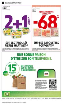 Prospectus Intermarché de la semaine "-50% DE REMISE IMMÉDIATE SUR LE 2ÈME SUR UNE SÉLECTION DE BIÈRES" avec 2 pages, valide du 29/07/2025 au 10/08/2025 pour Le Touquet-Paris-Plage et alentours