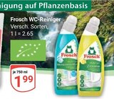 WC-Reiniger Angebote von Frosch bei GLOBUS Bad Kreuznach für 1,99 €
