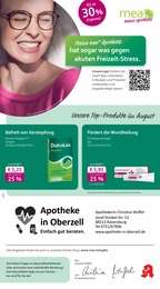 mea - meine apotheke Prospekt für Ravensburg: "Unsere August-Angebote", 4 Seiten, 01.08.2025 - 31.08.2025